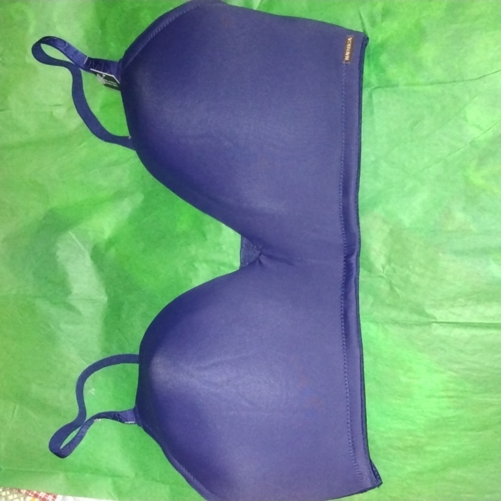 Purple Nautica wire free bra.  NWOT.  Size 42D